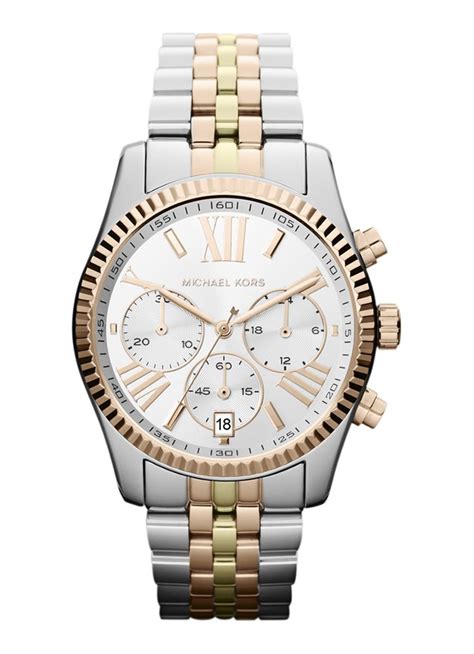 michael kors horloge heren zilver|michael kors silver watches.